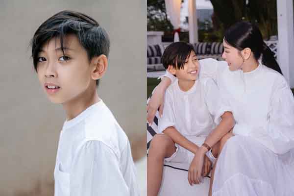 Hoa hậu Hà Kiều Anh hé lộ tính cách con trai chuẩn ‘đàn ông’ dù mới 10 tuổi