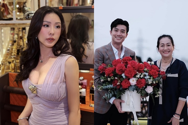 Sao Việt 10/4: Hoa hậu Thu Hoài gây trầm trồ với sắc vóc ở tuổi U50, Quốc Trường mừng sinh nhật mẹ 63 tuổi