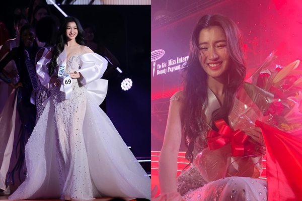 Trượt top 7 Miss International 2023, Phương Nhi không kiềm được nước mắt