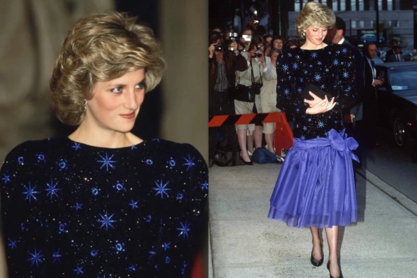 Váy dạ hội của Công nương Diana lập kỷ lục đấu giá, đạt gần 1,2 triệu USD