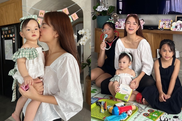 Phạm Quỳnh Anh nhờ cộng đồng mạng 'tiên đoán' nghề nghiệp tương lai của con gái vừa tròn 1 tuổi