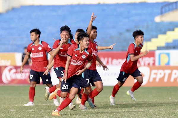 VCK U.21 Quốc gia Thanh Niên 2023 - Bán kết: Đánh bại U.21 SHB Đà Nẵng trên chấm luân lưu, U.21 PVF CAND giành vé vào Chung kết