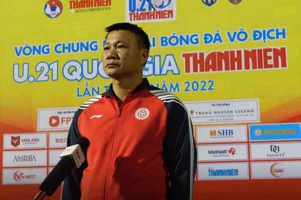 Chiến thắng 1 - 0 trước U.21 Hồng Lĩnh Hà Tĩnh, HLV Nguyễn Thanh Hải (U.21 Viettel): ‘Chúng tôi có 70% cơ hội đi tiếp vào tứ kết’