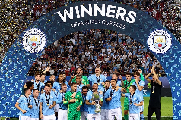 Man City lên ngôi vô địch ‘Siêu cúp châu Âu 2023'