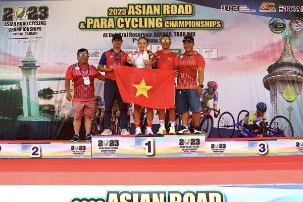 Tay đua 18 tuổi người Việt Nam giành HCV tại giải vô địch châu Á