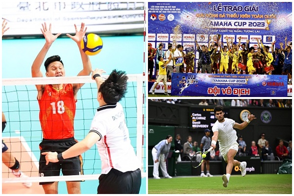 Thể thao hôm nay: SLNA lên ngôi vô địch U.13 Quốc gia 2023; ĐT bóng chuyền nam Việt Nam giành hạng 4 châu Á
