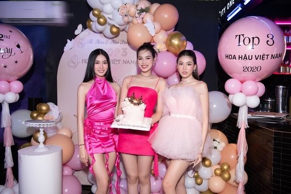 Kỷ niệm 2 năm đăng quang, Top 3 'Hoa hậu Việt Nam 2020' có dịp so kè nhan sắc