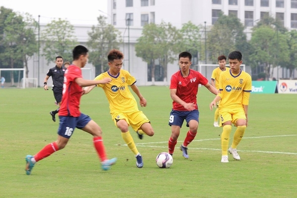 Lượt trận thứ 7 bảng B Vòng loại U.19 Quốc gia 2023: U.19 Sông Lam Nghệ An sẽ vượt qua U.19 PVF?