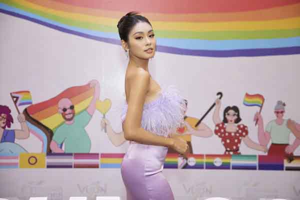 Á hậu Lê Thảo Nhi xuất hiện rạng rỡ tại 'Diễn đàn LGBTIQ+ Quốc gia'