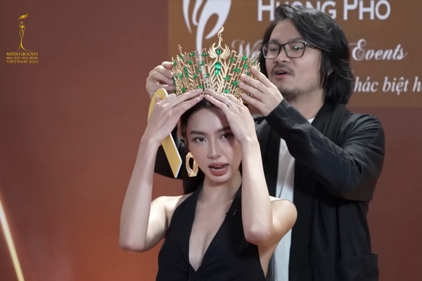 Hoa hậu Thùy Tiên lại 'đăng quang' Miss Grand Vietnam?