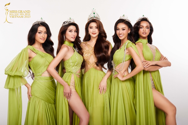 Top 5 Miss Grand Vietnam 2022 đọ dáng cực 'gắt' chung khung hình