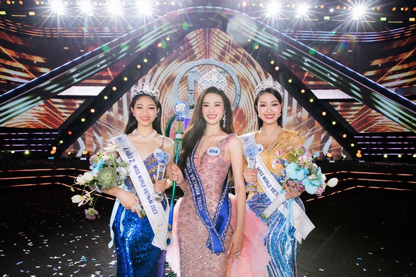 'Miss World Vietnam 2023': Fans ngất ngây với Top 3 hoàn hảo