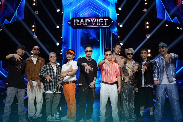 Team Andree 'thổi tung' sân khấu 'Rap Việt' mùa 3 với 4 siêu hit