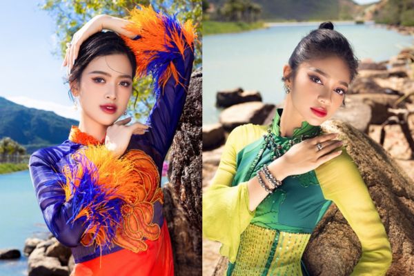 Thí sinh 'Miss World Vietnam 2023' đọ sắc với áo dài trước đêm chung kết