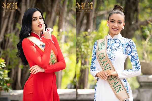Hoa hậu Thuỳ Tiên tự hào khi dàn người đẹp MGI 2023 diện áo dài