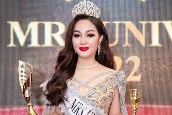Hoàng Thanh Nga đoạt Á hậu 1 Mrs Universe 2022 tại Sofia