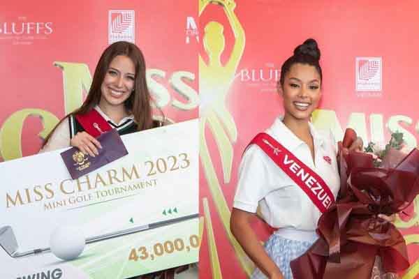 Người đẹp Chile, Venezuela giành giải thưởng đầu tiên tại 'Miss Charm'