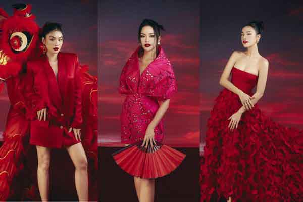 Top 3 Hoa hậu Hoàn vũ Việt Nam 2022 rực rỡ sắc xuân trong bộ ảnh mới