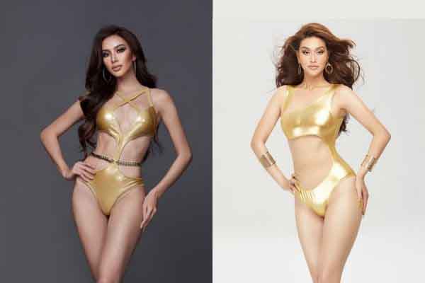 Thùy Tiên, Thiên Ân catwalk thần thái sắc lẹm tại 'Miss Grand International 2022' khiến fans 'nở mày nở mặt'