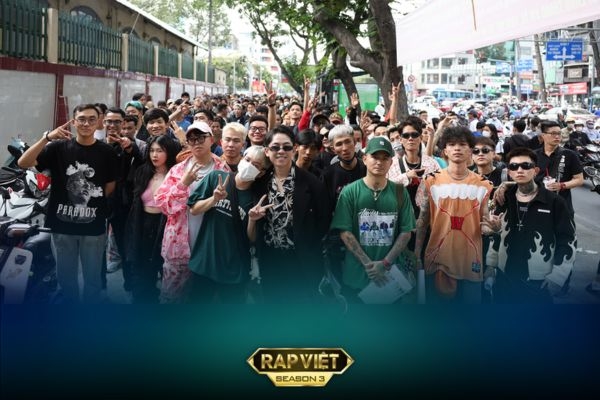Rap Việt mùa 3: 'Bùng nổ' số lượng thí sinh casting trong ngày đầu tiên