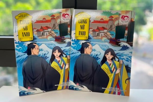 Chuyện tình vượt biên giới về Công nữ Việt lấy chồng Nhật lên truyện tranh