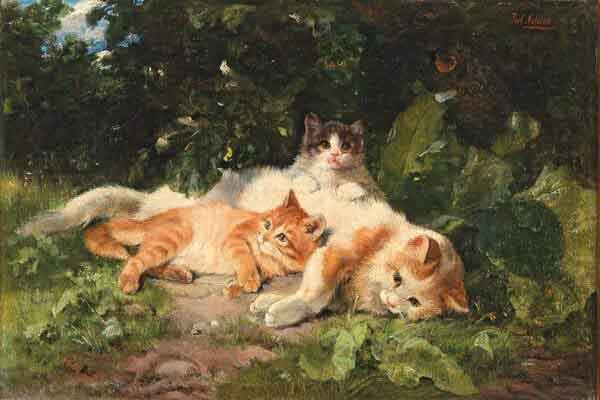 Mèo và những lần xuất hiện trong các tác phẩm hội họa kinh điển