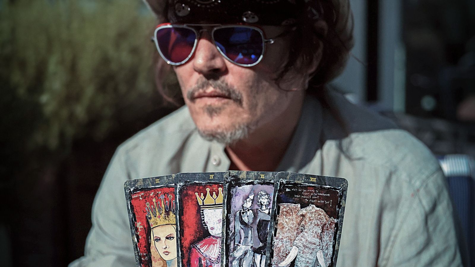 Tranh mới của Johnny Depp tôn vinh người yêu cũ Vanessa Paradis