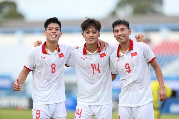 Cùng thắng đậm, Việt Nam và Indonesia chạm trán nhau tại trận chung kết U.23 Đông Nam Á
