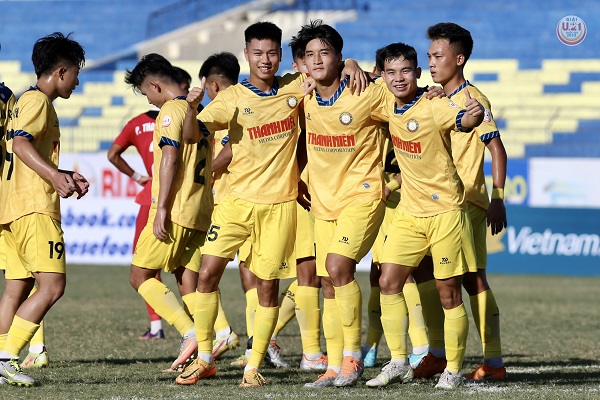 VCK U.21 Quốc gia Thanh Niên 2023: Giành trọn 3 điểm trước Tây Ninh, chủ nhà Đông Á Thanh Hóa giành vé vào Tứ kết