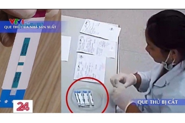 Công an điều tra vụ cắt đôi que xét nghiệm HIV và viêm gan tại Bệnh viện Xanh Pôn