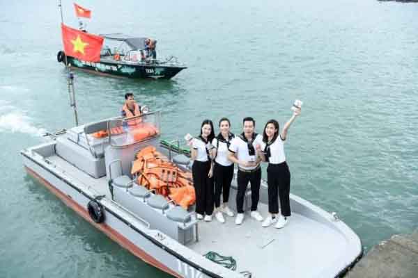 Hành trình Từ trái tim tạm kết thúc chặng 1 tại vùng biển đảo Bắc Bộ với nhiều ý nghĩa