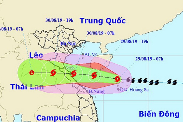 Ngày mai, Bão số 4 sẽ đổ bộ vào Nghệ An - Quảng Bình