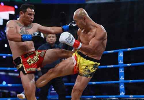 Cao thủ Yi Long bị võ sĩ Muay Thái hạ knock-out sau 150 giây