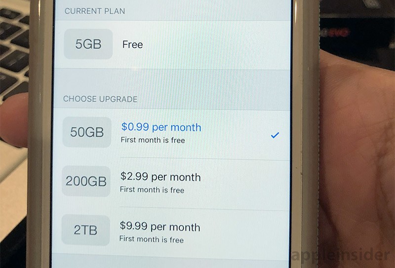 Apple đang cho dùng thử miễn phí iCloud dung lượng 50GB, 200GB và 2TB