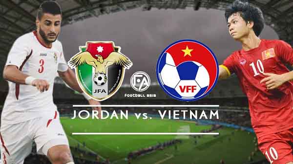 Kênh nào phát sóng trực tiếp trận Jordan vs Việt Nam?