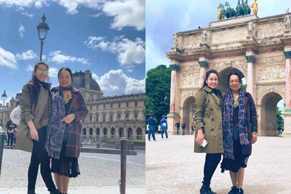 Nhật Kim Anh dẫn mẹ sang Pháp du lịch sau nỗi buồn ly hôn