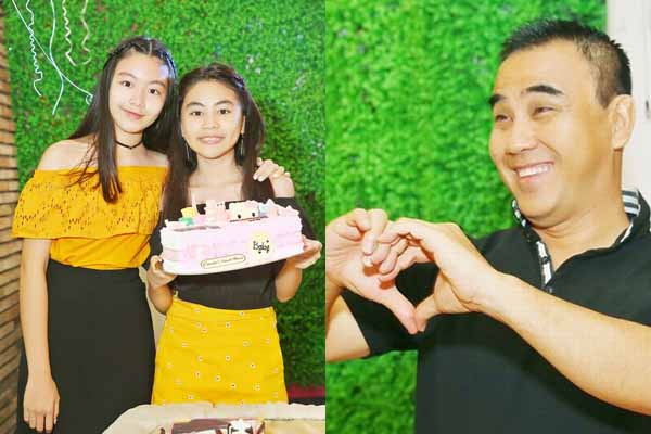 Con gái Quyền Linh xuất hiện "cực phẩm" trong tiệc sinh nhật bố