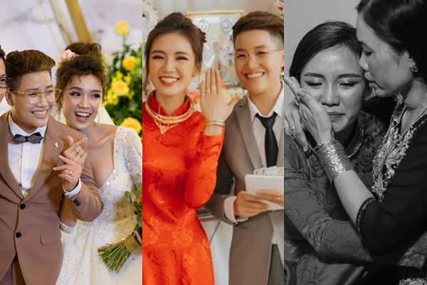 Tú Tri, Yun Bin nói về đám cưới cổ tích: 'Cả nhà rộn ràng vui hơn Tết'
