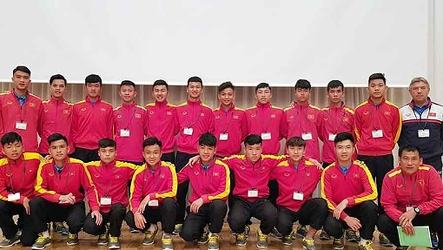 U16 Việt Nam có buổi tập đầu tiên tại Nhật Bản