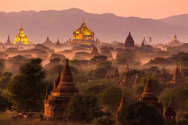 Cố đô Bagan (Myanmar) được Unesco công nhận