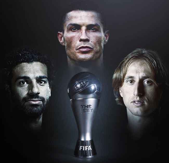 FIFA công bố 3 ứng viên cho danh hiệu Cầu thủ xuất sắc nhất năm