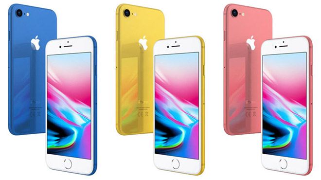 Ba màu sắc hoàn toàn mới sẽ biến iPhone 2018 trông ra sao?