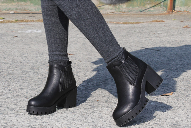 Đẹp và cá tính khi diện giày Ankle boots