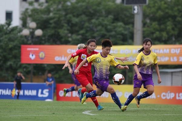 Hà Nam, Hà Nội thắng tưng bừng ngày khai mạc giải bóng đá nữ Cúp Quốc gia