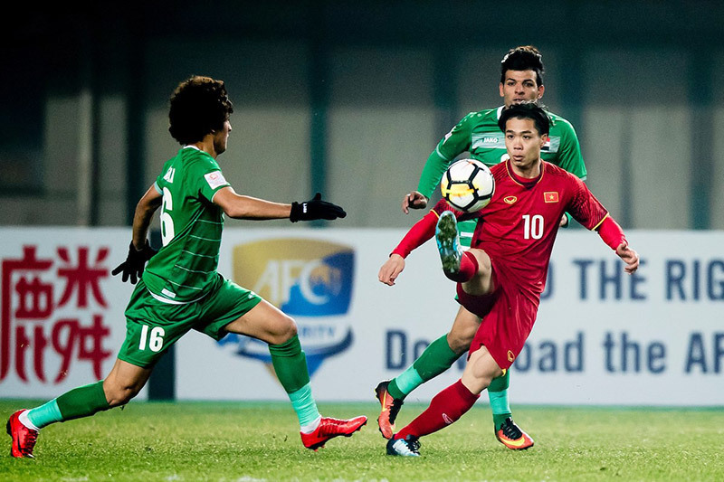 Đội tuyển Việt Nam đang nằm trong nhóm giành vé knock-out Asian Cup 2019