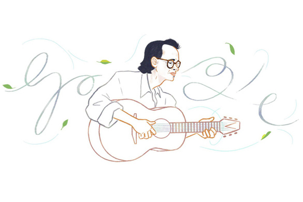 Google vinh danh nhạc sĩ Trịnh Công Sơn với biểu tượng Doodle