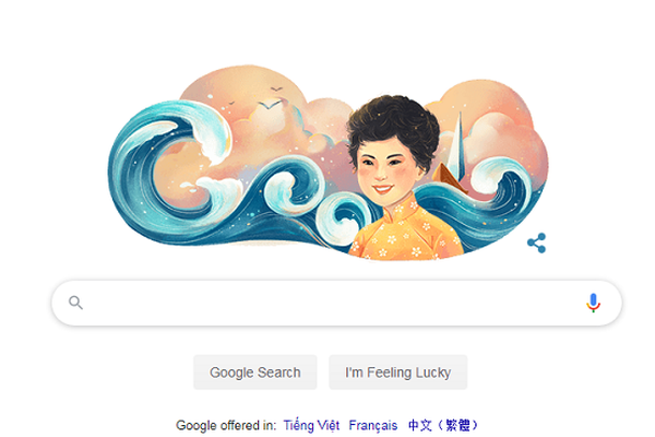 Nữ sĩ Xuân Quỳnh được Google vinh danh