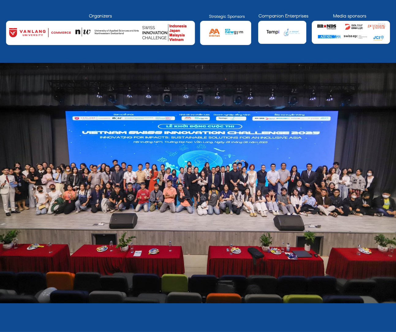 Vietnam Swiss Innovation Challenge 2025: Cơ hội vươn tầm quốc tế cho sinh viên yêu thích đổi mới sáng tạo