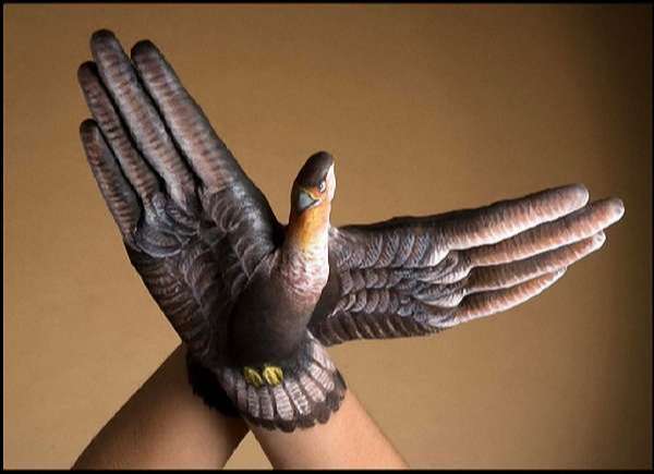 Hội họa trên bàn tay