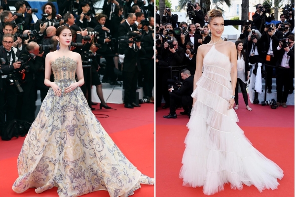 Những chiếc đầm xuyên thấu, thanh lịch trên thảm đỏ Cannes 2019